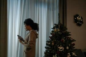 lonely on christmas divorced